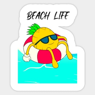 Beach Life Sticker